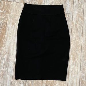 Knee Length zip up skirt